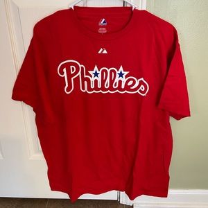 Majestic Philadelphia Phillies Chase Utley shirt